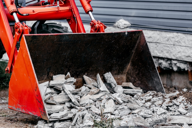 desescombro en reformas y obras